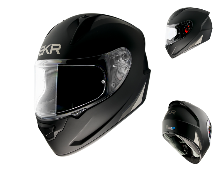 CASCO MOTO BKR INTEGRAL XPERIENCE FF105 A1 NEGRO MATE XS